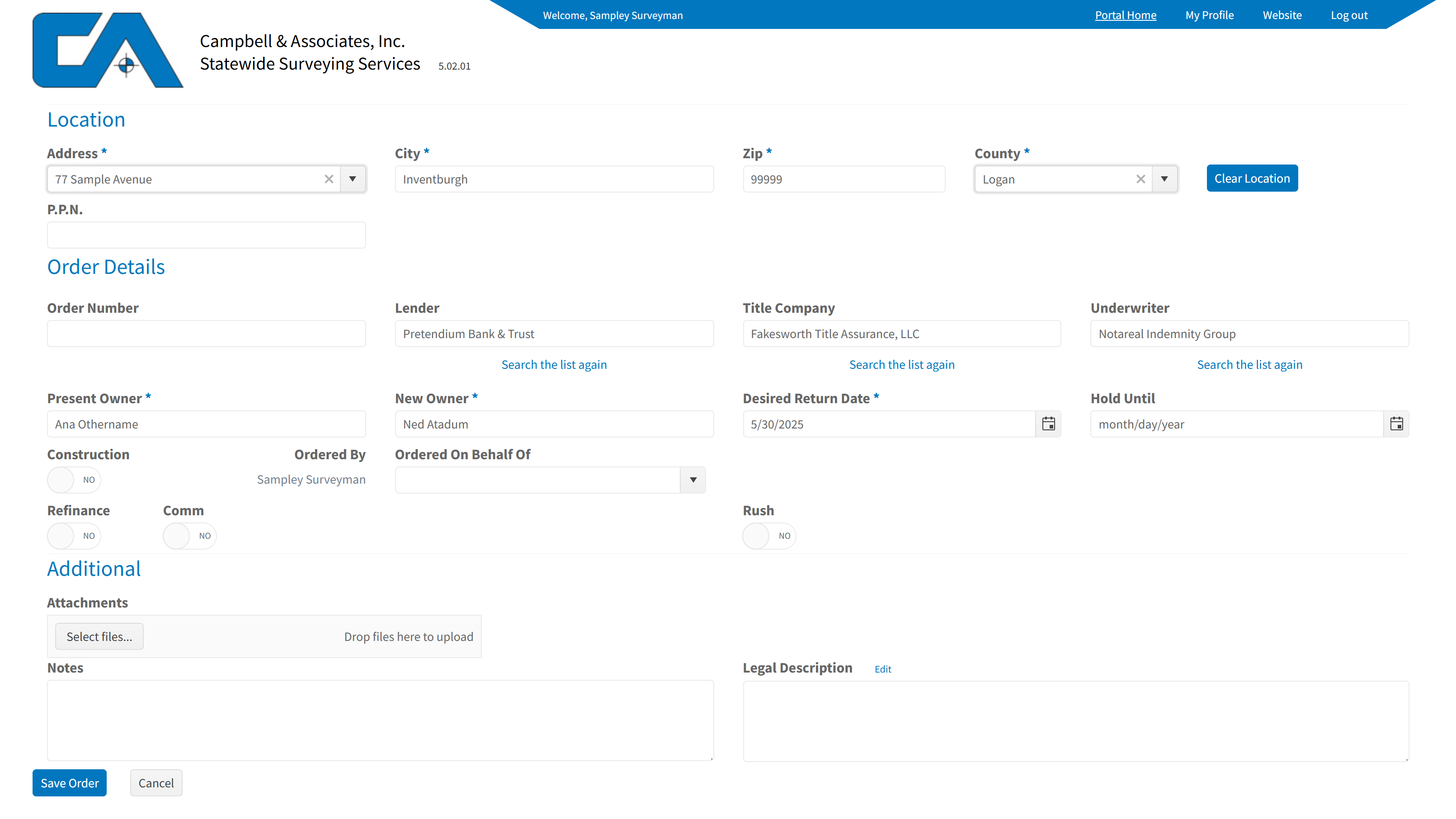 Portal Feature Transmit documents Image